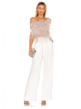 Lamarque Zaina Feather Bustier